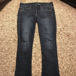 American Eagle skinny kick jeans